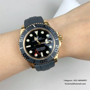 VSF VS3235 Yacht-Master 42mm YG Ceramic Black Dial Oysterflex Strap (Gain Weight) - Image 3