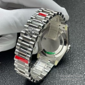 DayDate 40 228239 VSF 1:1 Best Edition Black Dial on President Bracelet VS3255 V2(Gain Weight) - Image 6