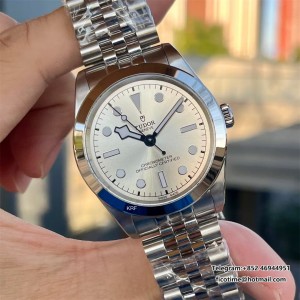 Heritage Black Bay 39mm KRF Silver Dial SS Bracelet A2824 - Image 6