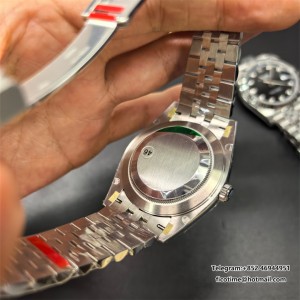 DateJust 41 126334 904L SS VSF 1:1 Best Edition Blue Dial Diamond Marker On Jubilee Bracelet DD3235 - Image 8