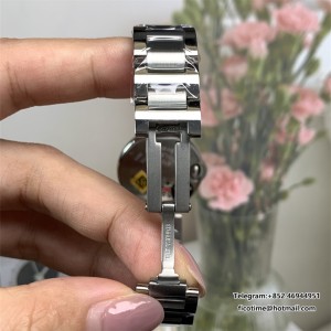 Ballon Bleu Ladies 28mm SS AF 1:1 Best Edition White Dial on SS Bracelet Ronda Quartz - Image 8