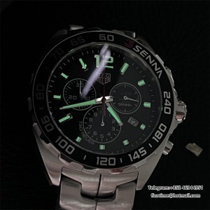 Tag F1 Chrono SS/SS Black DialBlack Red Hand Quartz - Image 9