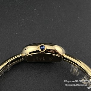 Baignoire Watch DRF 16mm 1:1 Best Edition Silver Dial On YG Bracelet RONDA Quartz - Image 4