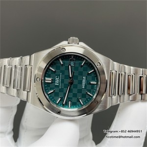 GHF IWC Ingenieur Lake Blue Dial SS Bracelet MY9015 - Image 3