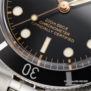 ZF A2824 Black Bay BB54 37mm Black Dial Jubilee Bracelet - Image 5