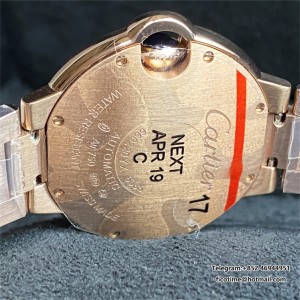 Ballon Bleu 33mm YG 3KF 1:1 Best Edition White Dial on YG Bracelet A076 - Image 3