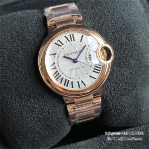 Ballon Bleu 33mm YG 3KF 1:1 Best Edition White Dial on YG Bracelet A076 - Image 6