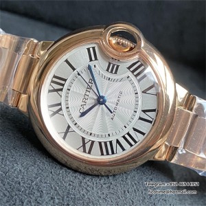 Ballon Bleu 33mm YG 3KF 1:1 Best Edition White Dial on YG Bracelet A076 - Image 7