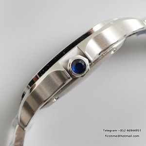 AF Santos 40mm XL Blue Dial MY9015 SS Bracelet - Image 4