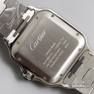 AF Santos 40mm XL Blue Dial MY9015 SS Bracelet - Image 7