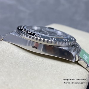 GMT-Master II 126710 GRNR Black/Gray Ceramic ARF 1:1 Best Edition Black Dial On Jubilee Bracelet DD3285 CHS - Image 3