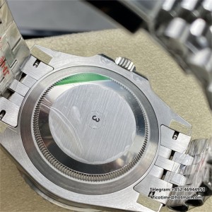 GMT-Master II 126710 GRNR Black/Gray Ceramic ARF 1:1 Best Edition Black Dial On Jubilee Bracelet DD3285 CHS - Image 5