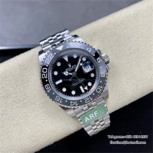 GMT-Master II 126710 GRNR Black/Gray Ceramic ARF 1:1 Best Edition Black Dial On Jubilee Bracelet DD3285 CHS - Image 7