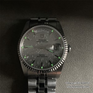 Tudor Prince Date Day 36mm SS Bracelet Silver Dial Automatic - Image 9
