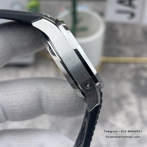 Aquanaut 5968 SS P1F Best Edition Gray Dial On Black Rubber Strap A520 - Image 4