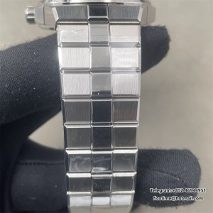 Chopard Alpine Eagle 41mm Lucent Steel Pine Green Sunburst Stick Dial on SS Bracelet A2824 - Image 5