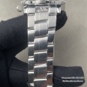 Avenger Seawolf GMT 44mm SS Black Dial with Red Second Hand on SS Bracelet A2834 - Image 4