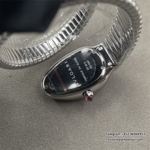 Serpenti 35mm SS BVF 1:1 Best Edition White Dial on SS Bracelet Ronda Quartz - Image 6