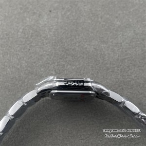 Panthere  Ladies 19mm SS BBA 1:1 Best Edition White Dial On SS Bracelet Ronda Quartz - Image 3