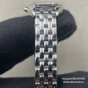 Panthere  Ladies 19mm SS BBA 1:1 Best Edition White Dial On SS Bracelet Ronda Quartz - Image 5
