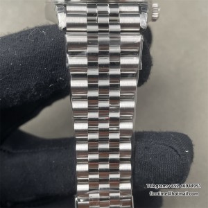 DJ 36mm Jub Wt Flt 904L SS/SS Silv/Stk VSF V2 VS3235 - Image 5