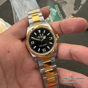 Explorer 124273 36mm 904L Steel VSF 1:1 Best Edition Black Dial on SS/YG Bracelet VS3230 - Image 4