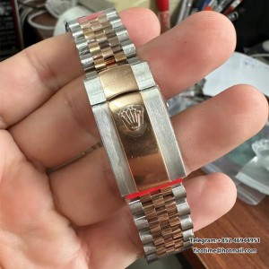 DateJust 126331 41 904L SS/RG VSF 1:1 Best Edition champagne Stick Dial on Jubilee Bracelet DD3235 - Image 6