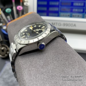 Black Bay M79470 GMT SS ZF 1:1 Best Edition Black Dial On SS Bracelet Super Clone 3186 - Image 4