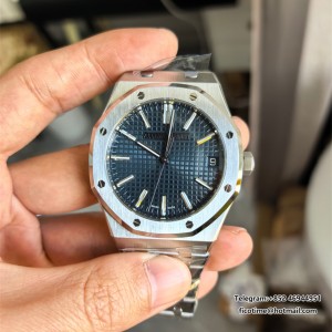 VSF Royal Oak 41mm 15510 SS/SS Blue Dial  DD4302 v2 - Image 3