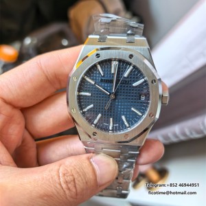 VSF Royal Oak 41mm 15510 SS/SS Blue Dial  DD4302 v2 - Image 5