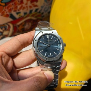 VSF Royal Oak 41mm 15510 SS/SS Blue Dial  DD4302 v2 - Image 6