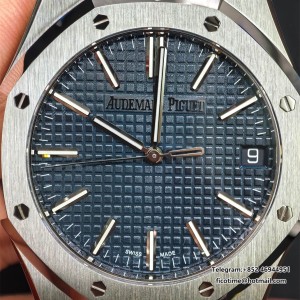 VSF Royal Oak 41mm 15510 SS/SS Blue Dial  DD4302 v2 - Image 7
