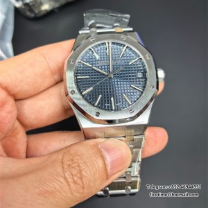VSF Royal Oak 41mm 15510 SS/SS Blue Dial  DD4302 v2 - Image 9