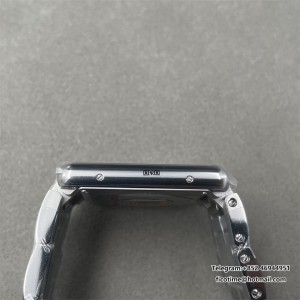 Tank must 33.7x25.5 SS K11F 1:1 Best Edition White Dial on SS Bracelet Ronda Quartz - Image 2