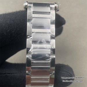 Tank must 33.7x25.5 SS K11F 1:1 Best Edition White Dial on SS Bracelet Ronda Quartz - Image 5