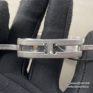 Tank must 33.7x25.5 SS K11F 1:1 Best Edition White Dial on SS Bracelet Ronda Quartz - Image 7