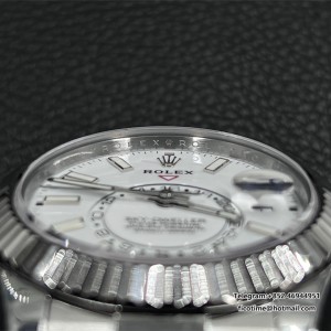 Sky-Dweller 336234 Gain Weight YG ZF 1:1 Best Edition White Dial on Oysterflex Rubber Strap Asian 2824 - Image 9