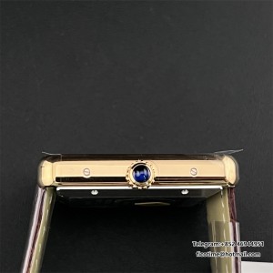 Cartier Tank Solo 4324 RG/LE Wht AF A1847 Mod XL - Image 3