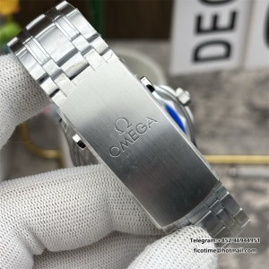 Seamaster Diver 300M Americas Cup SS V4 VSF 1:1 Best Edition White Wave Ceramic Dial On SS Bracelet Super Clone Asian 8800 - Image 9