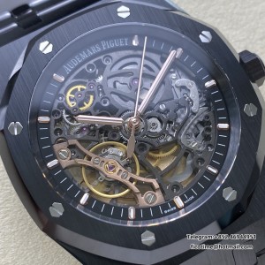 Royal Oak 41mm Openworked Ceramic 15416CE THBF 1:1 Best Edition on Ceramic Bracelet SA3132 - Image 4
