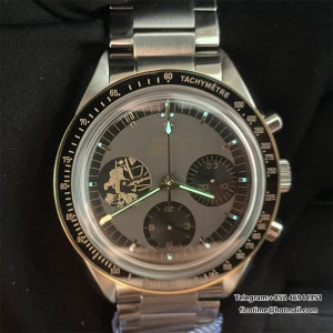 Speedmaster Professional 50th Anniversary SS/YG N1F Best Edition Gray Dial On SS Bracelet Asian 3861 - Image 9