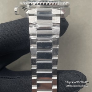 Planet Ocean 600M 42mm SS/SS VSF 1:1 Best Edition Blue Ceramic Black Dial on SS Super Clone - Image 4