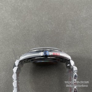DayDate 36  QF Black Dial Sticker Marker  on President Bracelet A2836 V2 (Gain Weight) - Image 4