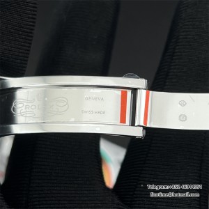 DayDate 36  QF Silver  Dial Sticker Marker on President Bracelet A2836 V2 (Gain Weight) - Image 8