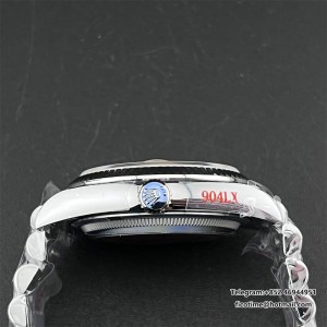 DayDate 36  QF Pink Dial Diamond Marker  on President Bracelet A2836 V2 (Gain Weight) - Image 3