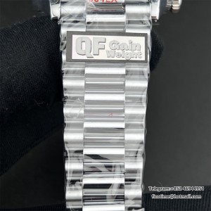 DayDate 36  QF Pink Dial Diamond Marker  on President Bracelet A2836 V2 (Gain Weight) - Image 5