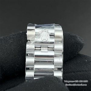 DayDate 36  QF Pink Dial Diamond Marker  on President Bracelet A2836 V2 (Gain Weight) - Image 7