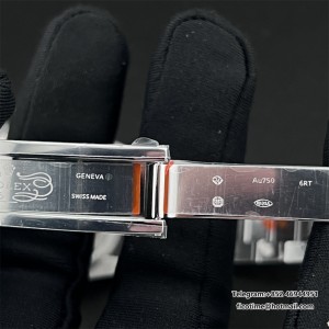 DayDate 36  QF Ombre Blue Dial Roma Marker  on President Bracelet A2836 V2 (Gain Weight) - Image 7