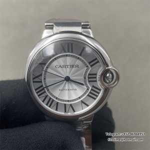 Ballon Bleu 36mm SS AF 1:1 Best Edition White Textured Dial on SS Bracelet - Image 1