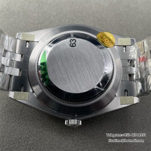 DateJust 41 126334 904L SS VSF 1:1 Best Edition Black Dial on Jubilee Bracelet DD3235 (Free Sprung) - Image 8